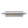 SLV 1005288 QT DE12 R7S 118mm, LED Leuchtmittel Transparent 15W 3000K
