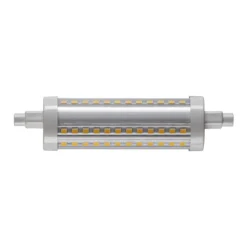 SLV 1005288 QT DE12 R7S 118mm, LED Leuchtmittel Transparent 15W 3000K