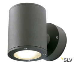 SLV 230365 SITRA, Outdoor Wandleuchte, Zweiflammig, TCR-TSE, IP44, Up/down, Max. 18W