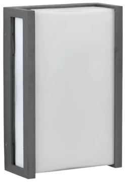 Albert 626400 Hausnummern-Wandleuchte, LED 10W, Anthrazit -Beleuchtungs Discounter 05cc74dab5bbed4c12a83488a2e8119e524fb827