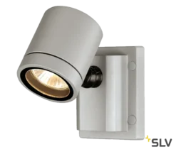 SLV 233104 Outdoor Wandleuchte GU10, Silbergrau