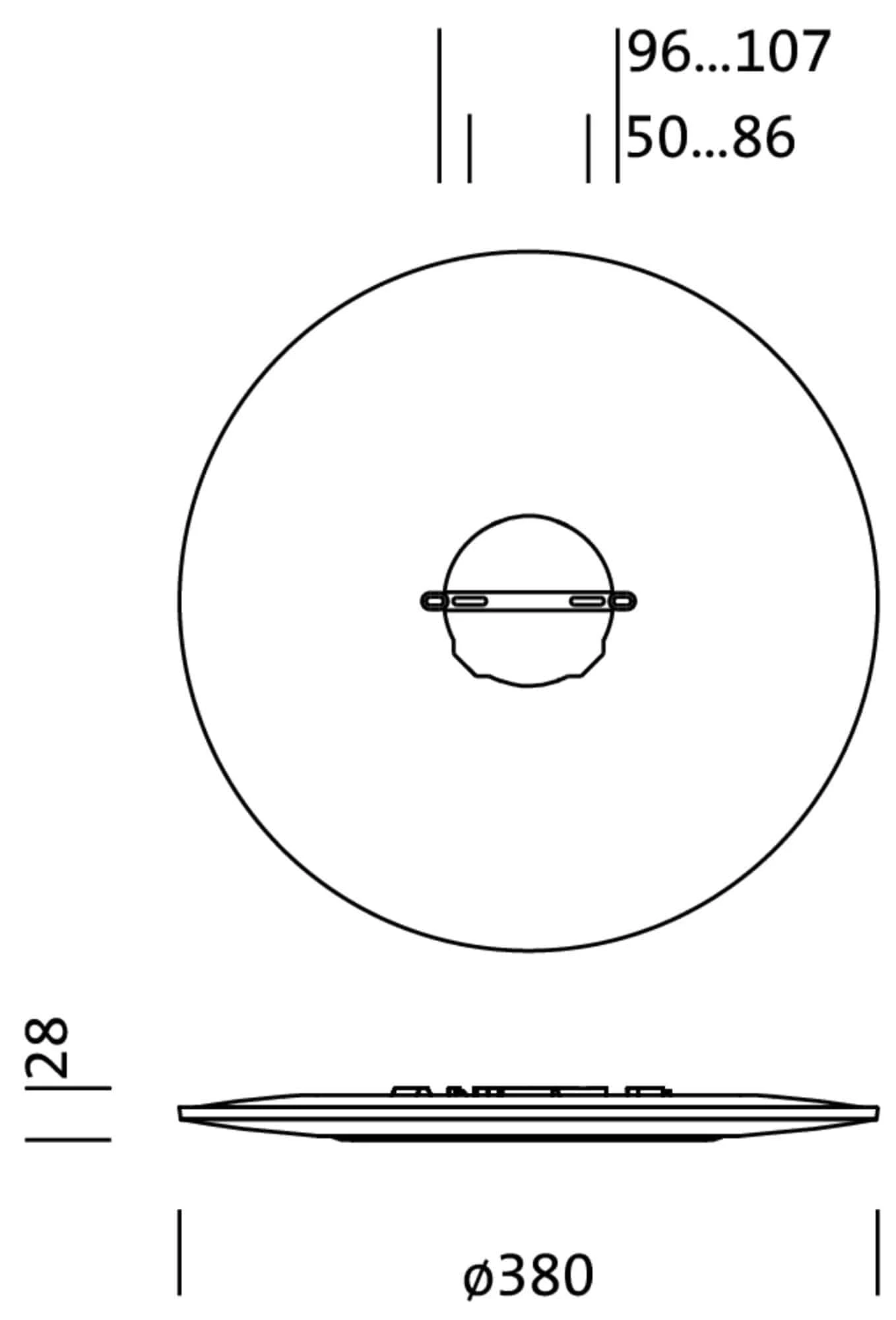 Siteco 0MD5307L1840 Rondel Flat, LED Wand- Und Deckenleuchte 380mm, 1800lm, 840, 18W 2 Siteco 0MD5307L1840 Rondel Flat, LED Wand- Und Deckenleuchte 380mm, 1800lm, 840, 18W – Bild 2