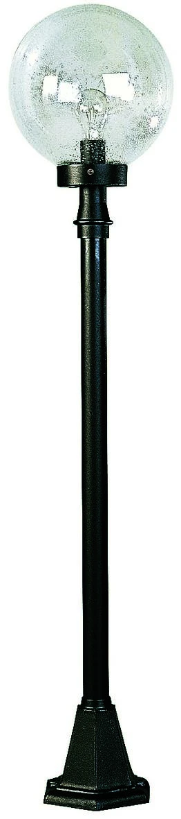 Albert 662003 Wegeleuchte, Höhe 1,20m, Schwarz, Kugel Blasenglas 1 Albert 662003 Wegeleuchte, Höhe 1,20m, Schwarz, Kugel Blasenglas