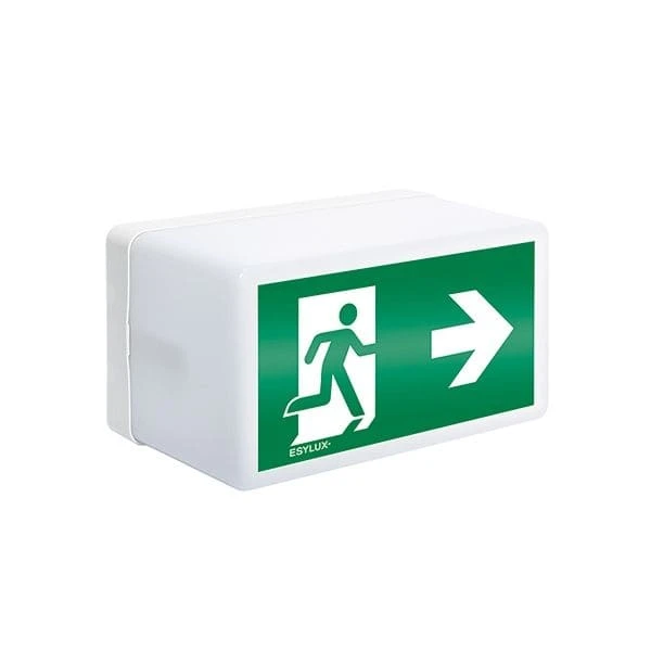 Esylux EN10026836 LED-Notausgangsleuchte, Serie SLB LED 1 Esylux EN10026836 LED-Notausgangsleuchte, Serie SLB LED