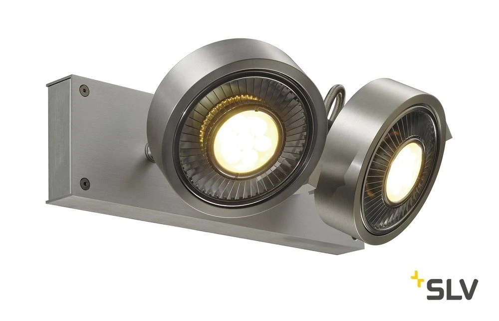 SLV 147316 KALU 2 Deckenleuchte, ES111/GU10, 2x75W 5 SLV 147316 KALU 2 Deckenleuchte, ES111/GU10, 2x75W – Bild 5