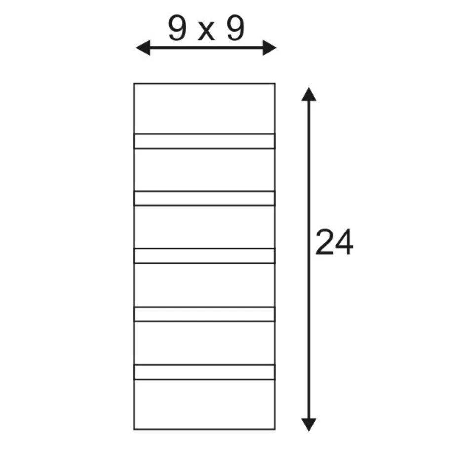 SLV 148010 PLASTRA Gipswandleuchte, E14/40W 2 SLV 148010 PLASTRA Gipswandleuchte, E14/40W – Bild 2