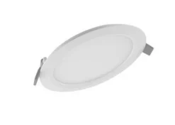 LEDVANCE Downlight Flach 6W Ø105mm, Warmw., Nicht Dimmbar