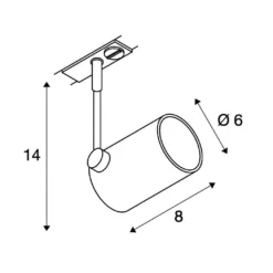 SLV 143440 BIMA Single 1Phasen-HV-Strahler, GU10, Ohne Leuchtmittel -Beleuchtungs Discounter 18bebc6b3213316c9c40d82ce8f33ee9cc317bfa