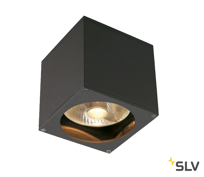 SLV 229565 BIG THEO WALL, Outdoor Wandleuchte, QPAR111, IP44, Eckig, Max. 75W 1 SLV 229565 BIG THEO WALL, Outdoor Wandleuchte, QPAR111, IP44, Eckig, Max. 75W