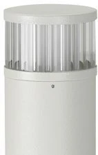 Albert 682235 LED Pollerleuchte, 10W, Höhe 0,9m, Weiß