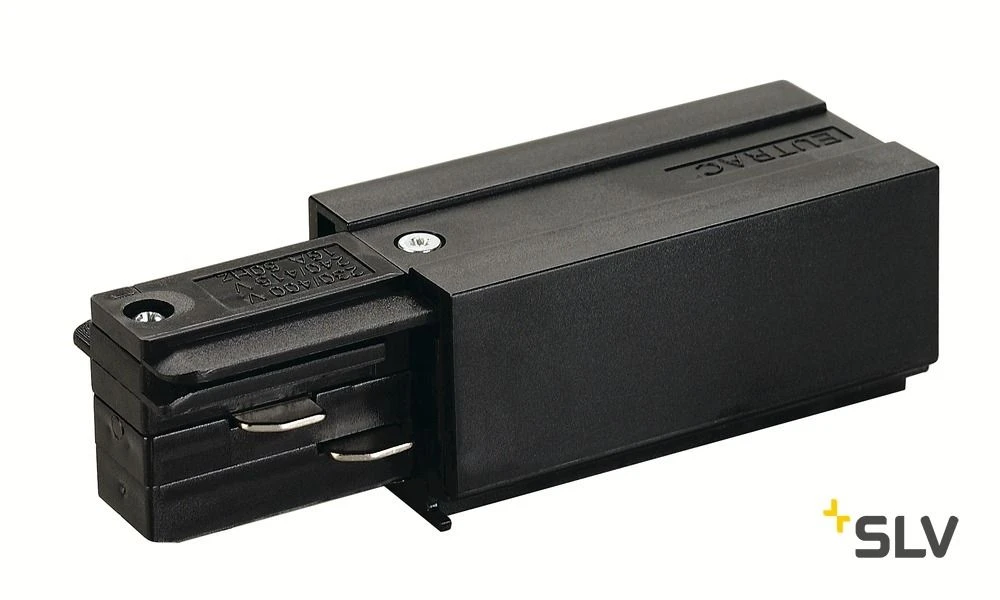SLV 145510 EUTRAC Einspeiser, Links, Schwarz 1 SLV 145510 EUTRAC Einspeiser, Links, Schwarz
