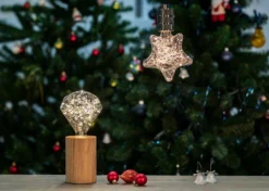 BAILEY 140640 Tischleuchte Holz E27, Höhe 13 Cm -Beleuchtungs Discounter 258f5c9c5fc4a326e788d5d8c75ae45104c7c3e1