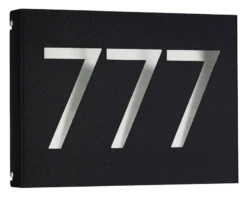 Albert 666005 Hausnummernleuchte 3-stellige Ziffern