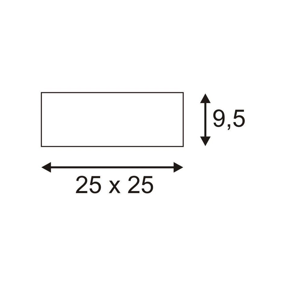SLV 148002 GL 104 Gipsdeckenleuchte, E27, 2x25W 2 SLV 148002 GL 104 Gipsdeckenleuchte, E27, 2x25W – Bild 2