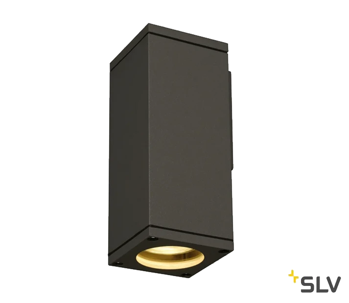 SLV 229525 THEO WALL, Outdoor Wandleuchte, QPAR51, Eckig, Max. 35W 1 SLV 229525 THEO WALL, Outdoor Wandleuchte, QPAR51, Eckig, Max. 35W