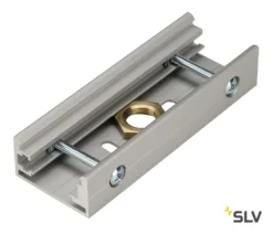 SLV145604 EUTRAC Stoßstellenverbinder, Silbergrau
