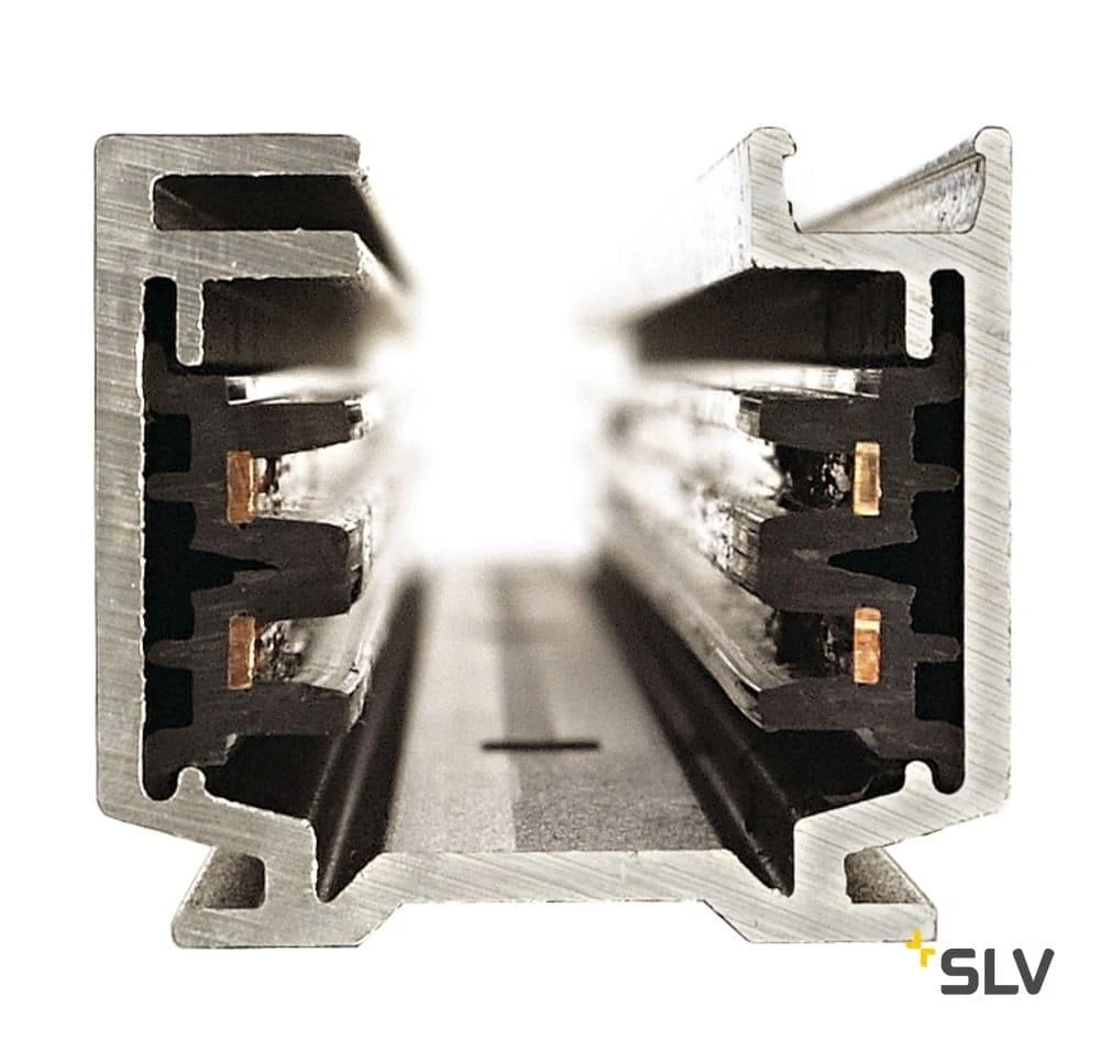 SLV 145200 EUTRAC 3-Phasenschiene Aufbau, Schwarz, 2m 3 SLV 145200 EUTRAC 3-Phasenschiene Aufbau, Schwarz, 2m – Bild 3
