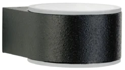 Albert 660234 LED-Wandleuchte Mit Lichtaustritt Oben+unten, 2x3W, Schwarz