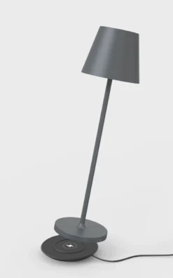 ALED 5702062810409 Calida Mini Anthrazit, Induktionsladung, Dimmbar, 2,2W, 190lm, CRI97, IP54