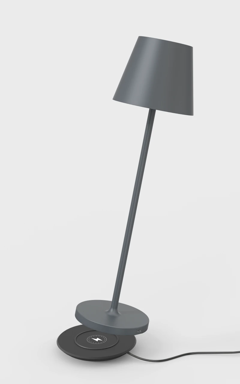 ALED 5702062810409 Calida Mini Anthrazit, Induktionsladung, Dimmbar, 2,2W, 190lm, CRI97, IP54 1 ALED 5702062810409 Calida Mini Anthrazit, Induktionsladung, Dimmbar, 2,2W, 190lm, CRI97, IP54