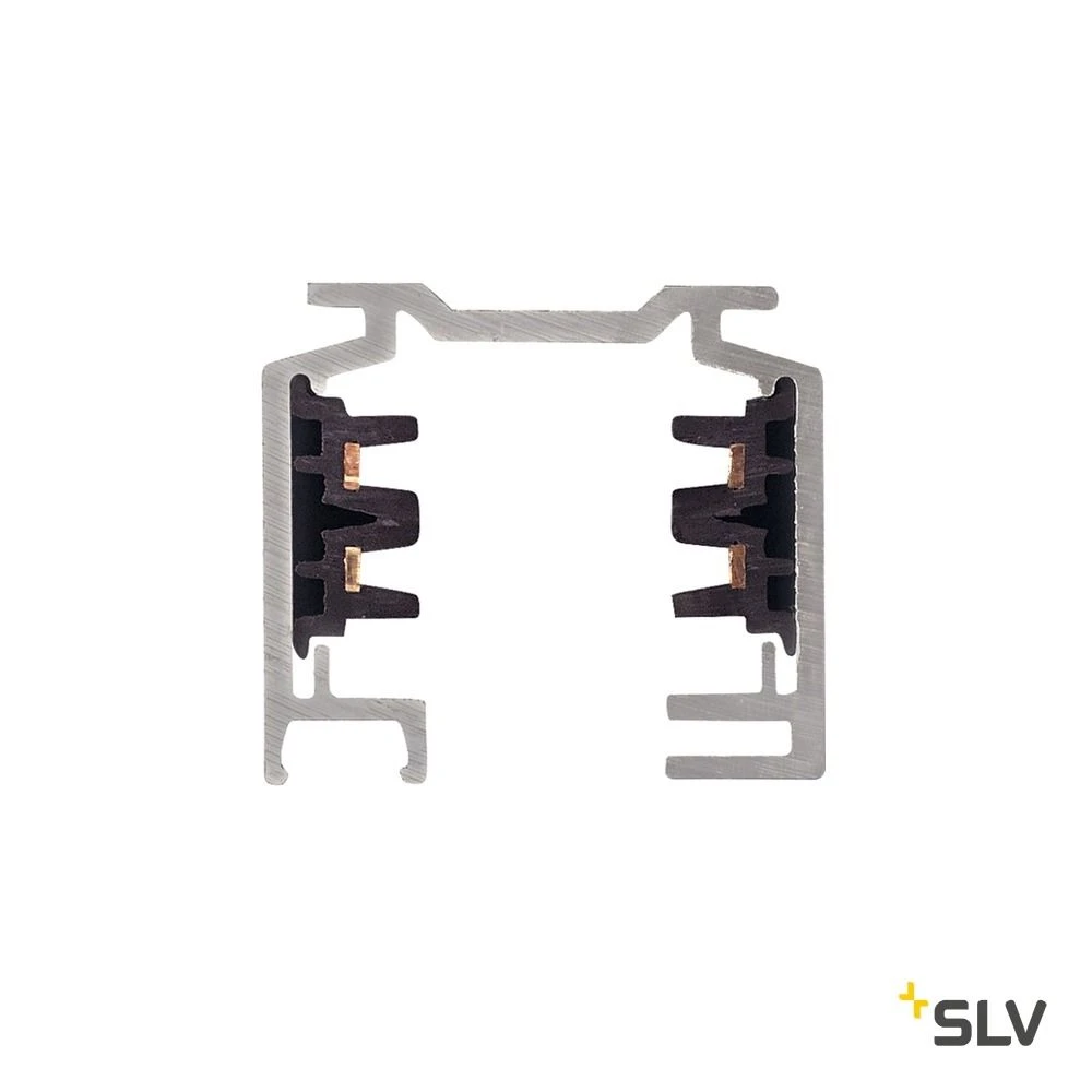 SLV 145202 EUTRAC 3-Phasenschiene Aufbau, Silber, 2m 4 SLV 145202 EUTRAC 3-Phasenschiene Aufbau, Silber, 2m – Bild 4