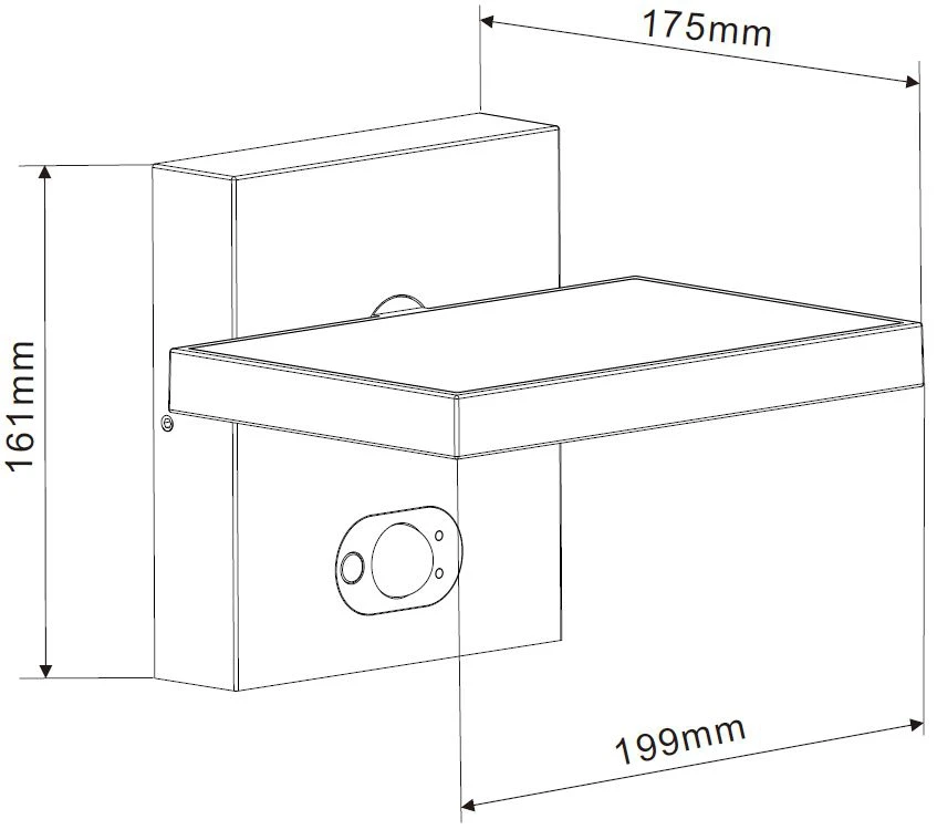 Lichtline PRDX27802 LED-Solar-Wandleuchte AMATERA Shift, Lichtkopf Schwenkbar 2 Lichtline PRDX27802 LED-Solar-Wandleuchte AMATERA Shift, Lichtkopf Schwenkbar – Bild 2