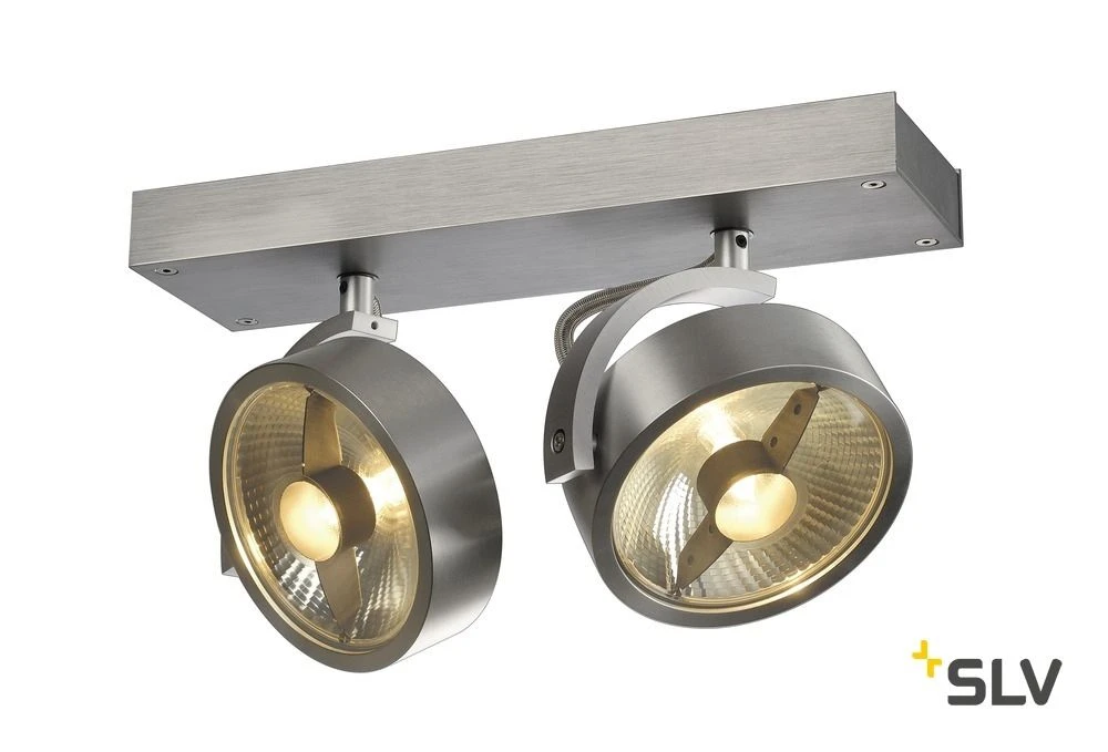 SLV 147316 KALU 2 Deckenleuchte, ES111/GU10, 2x75W 1 SLV 147316 KALU 2 Deckenleuchte, ES111/GU10, 2x75W