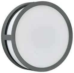 Albert 626402 Hausnummern-Wandleuchte Rund, LED 10W, Anthrazit -Beleuchtungs Discounter 42fb76a1338e82beedc0a6ea963da7146e30c210