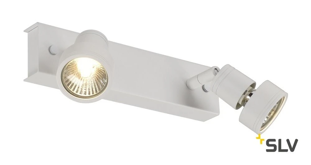 SLV 147371 PURI 2 Wand-/Deckenleuchte GU10/2x50W 3 SLV 147371 PURI 2 Wand-/Deckenleuchte GU10/2x50W – Bild 3