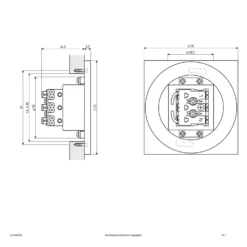 EVN LQ41802WE LED-Wandeinbauleuchte 230V/1,8W, V4A, IP44 -Beleuchtungs Discounter 4cf47e76709e0fad7c39abe93a430c883acd26ec