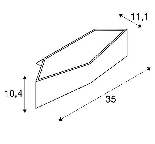 SLV 151741 CARISO WL-4, Wandleuchte, LED, 2700K, 2x9W 2 SLV 151741 CARISO WL-4, Wandleuchte, LED, 2700K, 2x9W – Bild 2