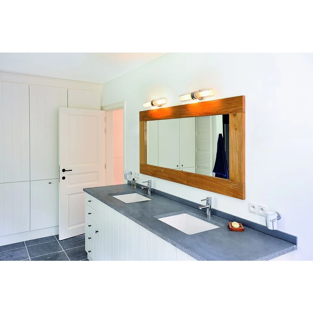 SLV 1002229 WL 106 Wandleuchte, E14/2x40W IP44 3 SLV 1002229 WL 106 Wandleuchte, E14/2x40W IP44 – Bild 3