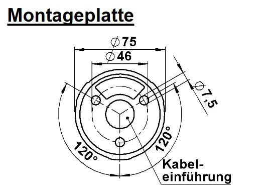 Albert 692261 Pollerleuchte, Höhe 0,81m, Edelstahl, Blasenglas Klar 3 Albert 692261 Pollerleuchte, Höhe 0,81m, Edelstahl, Blasenglas Klar – Bild 3