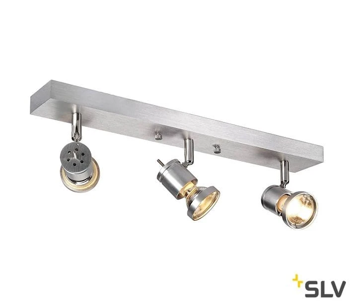 SLV 147443 Asto 3 Wand-/Deckenleuchte GU10/3x75W 1 SLV 147443 Asto 3 Wand-/Deckenleuchte GU10/3x75W