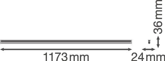 Ledvance LN Comp. High Out. LED-Lichtleiste 20W, 4000K, 1200mm 2 Ledvance LN Comp. High Out. LED-Lichtleiste 20W, 4000K, 1200mm – Bild 2