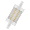 Ledvance 4099854049682 LED LINE P, 330 °, 7,3 W, 827, 806 Lm, R7s, Nicht Dimmbar