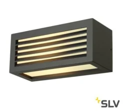 SLV 232495 Wandleuchte BOX-L, IP44, Eckig,18W