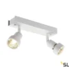 SLV 147371 PURI 2 Wand-/Deckenleuchte GU10/2x50W