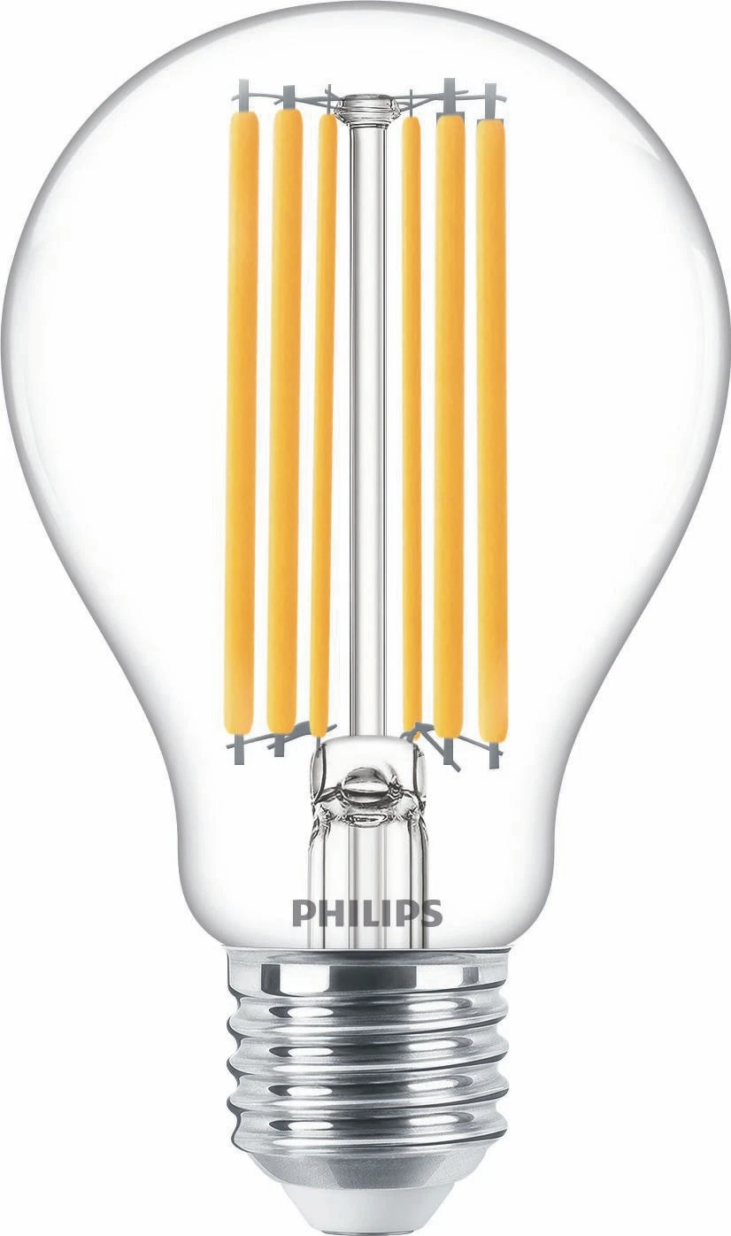 Philips 34649900 CorePro Glass Lampen Mit Hoher Lichtstärke, 13 W, 827, 2000 Lm, E27, Nicht Dimmbar 1 Philips 34649900 CorePro Glass Lampen Mit Hoher Lichtstärke, 13 W, 827, 2000 Lm, E27, Nicht Dimmbar