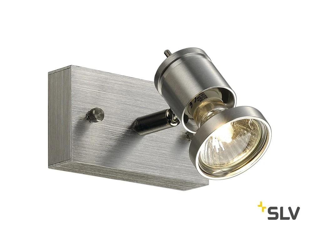 SLV 147441 Asto 1 Wand-/Deckenleuchte GU10/75W 2 SLV 147441 Asto 1 Wand-/Deckenleuchte GU10/75W – Bild 2