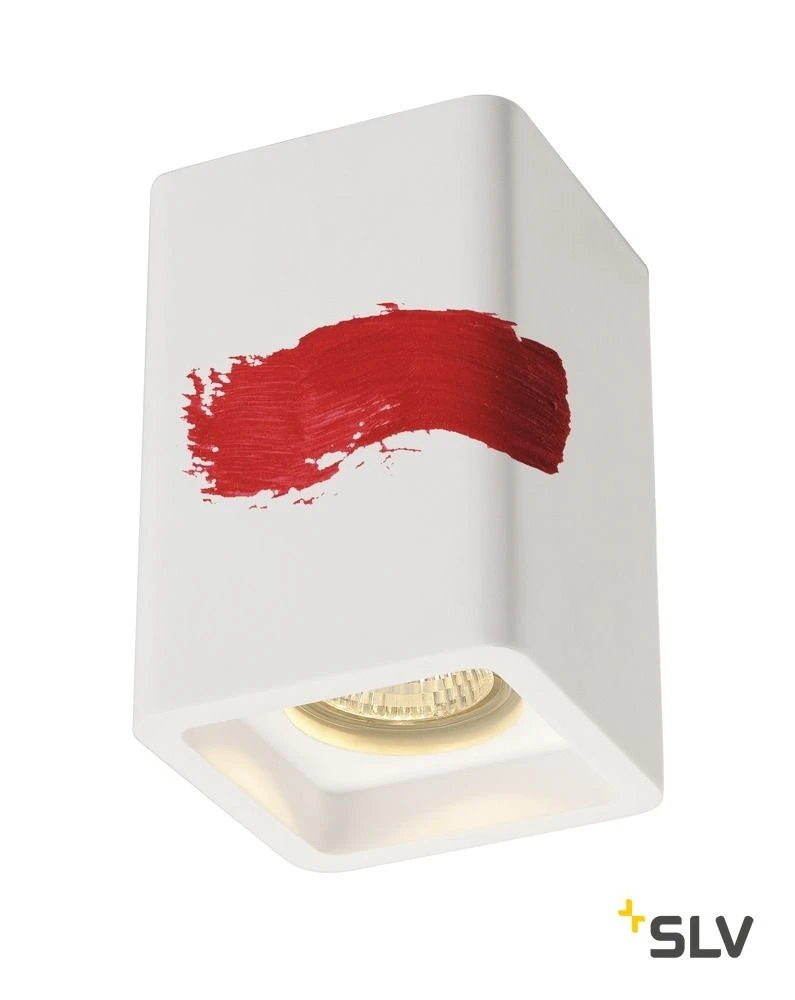 SLV 148004 PLASTRA Gipsdeckenleuchte GU10, 35W 3 SLV 148004 PLASTRA Gipsdeckenleuchte GU10, 35W – Bild 3