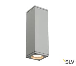 SLV 229532 THEO, Outdoor Wandleuchte, QPAR51, IP44, Eckig, Up/down, Max. 70W