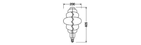 Ledvance 4058075761056 Vintage 1906® LED NEST, 320 °, 4,8 W, 818, 100 Lm, E27, Dimmbar 2 Ledvance 4058075761056 Vintage 1906® LED NEST, 320 °, 4,8 W, 818, 100 Lm, E27, Dimmbar – Bild 2