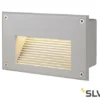 SLV 229702 Einbauleuchte BRICK LED DOWNUNDER, 1,4W/110lm, IP54, Silbergrau