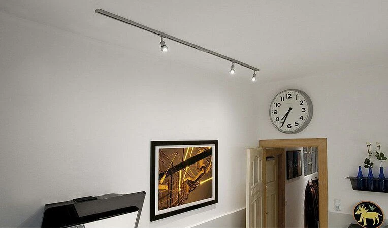 SLV 143194 PURI TRACK Strahler-SET 1Phasen-Hochvolt, GU10, Mit Leuchtmitteln 3 SLV 143194 PURI TRACK Strahler-SET 1Phasen-Hochvolt, GU10, Mit Leuchtmitteln – Bild 3