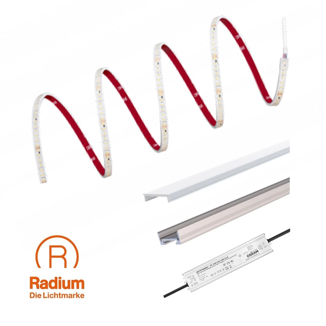 Radium E24-RSTA2305-ND LED-Strip-Set 800 S 830/24V, IP67, Nicht Dimmbar, 5Meter 1 Radium E24-RSTA2305-ND LED-Strip-Set 800 S 830/24V, IP67, Nicht Dimmbar, 5Meter
