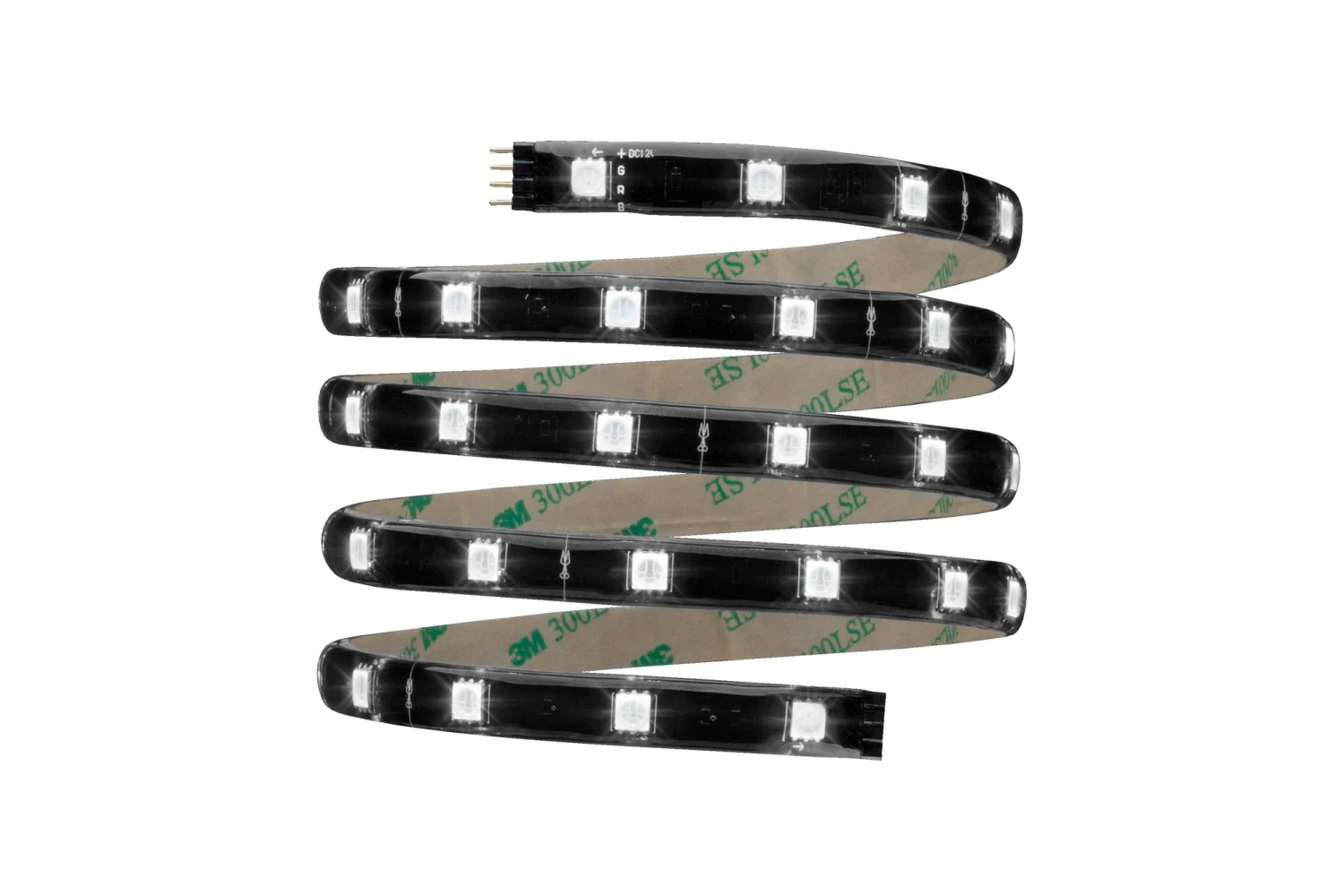 Paulmann 703.19 LED-RGB-Stripe-Set 1,5m, 14,4W/420lm Farbwechsel 1 Paulmann 703.19 LED-RGB-Stripe-Set 1,5m, 14,4W/420lm Farbwechsel