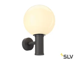 SLV 1002002 GLOO PURE WL Outdoor Wandaufbauleuchte, IP44
