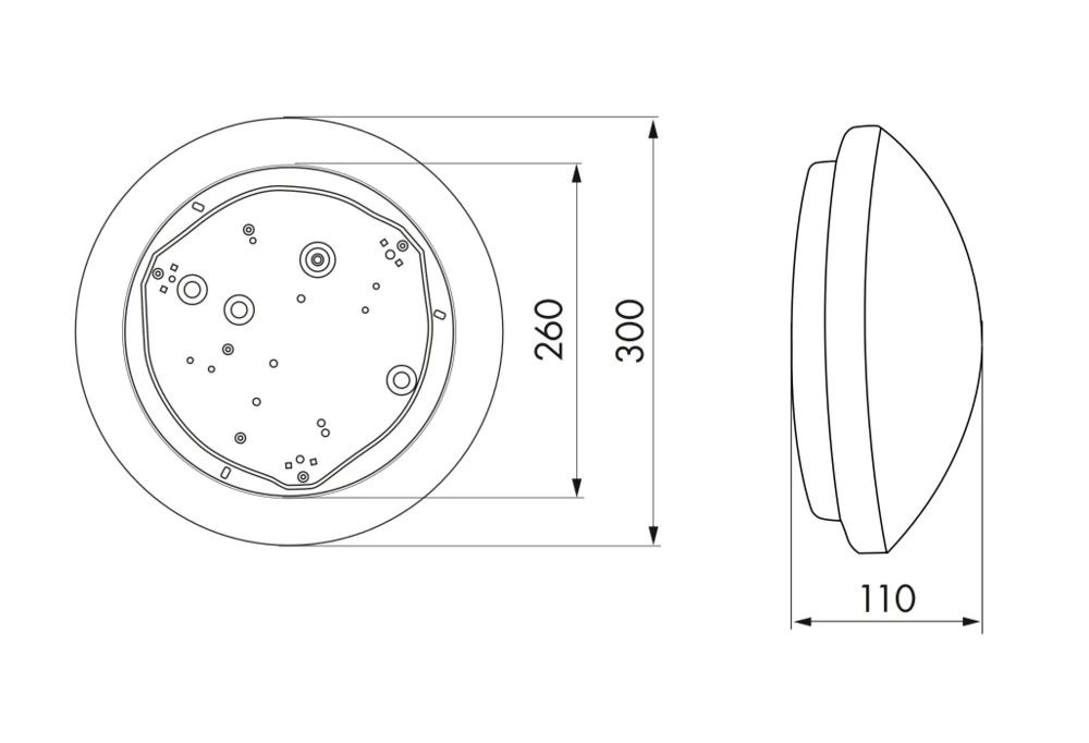 B.E.G. 94456 L8-LEDN WeißB.E.G. Luxomatic Innenleuchte 2 B.E.G. 94456 L8-LEDN WeißB.E.G. Luxomatic Innenleuchte – Bild 2