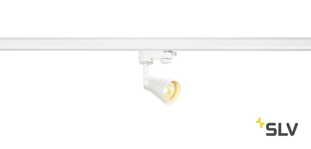 SLV 152641 AVO TRACK 3Phasen-HV-Strahler, GU10, Ohne Leuchtmittel 1 SLV 152641 AVO TRACK 3Phasen-HV-Strahler, GU10, Ohne Leuchtmittel